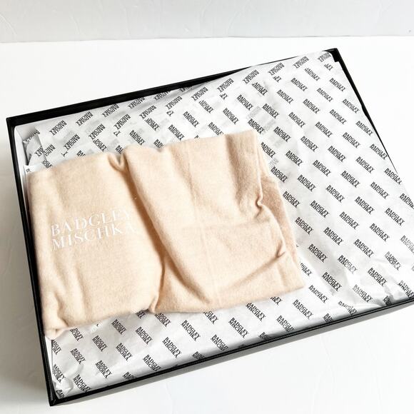 BADGLEY MISCHKA REAGAIN EMBELLISHED WEDGE SILVER WOMEN HEELS SIZE 11M BRAND NEW - Picture 4 of 12